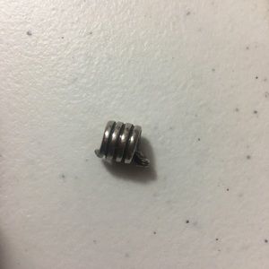 Pandora silver snake charm